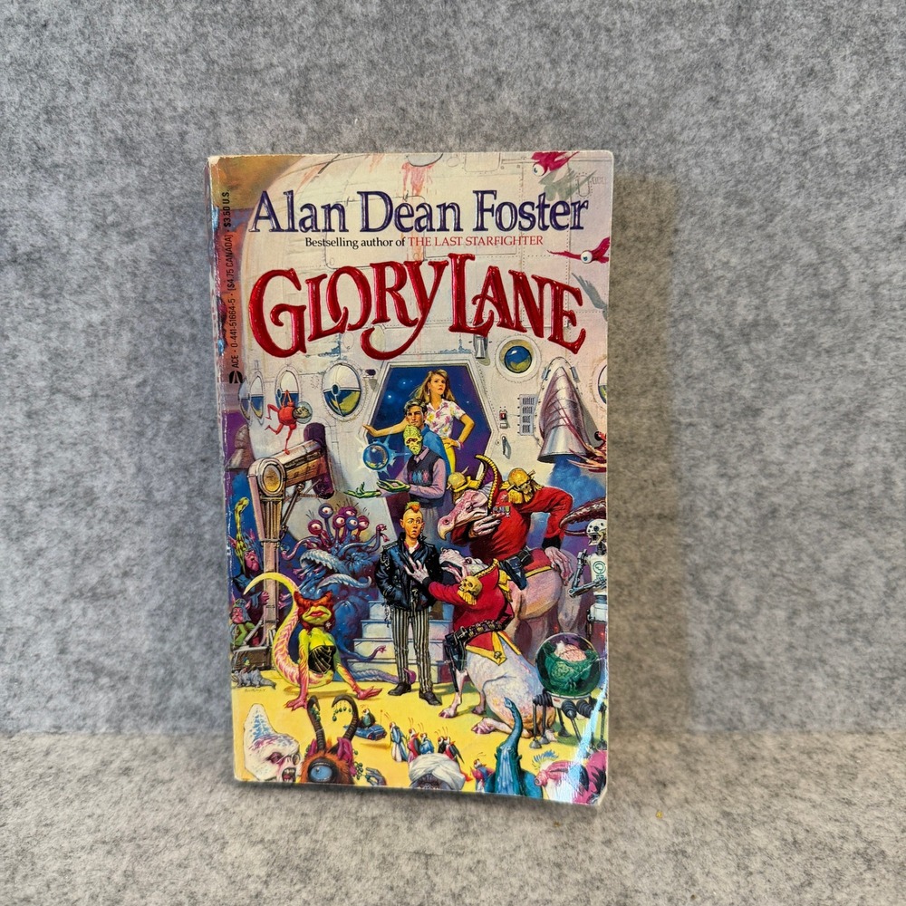 Glory Lane by Alan Dean Foster - Science Fiction 1987 Paperback